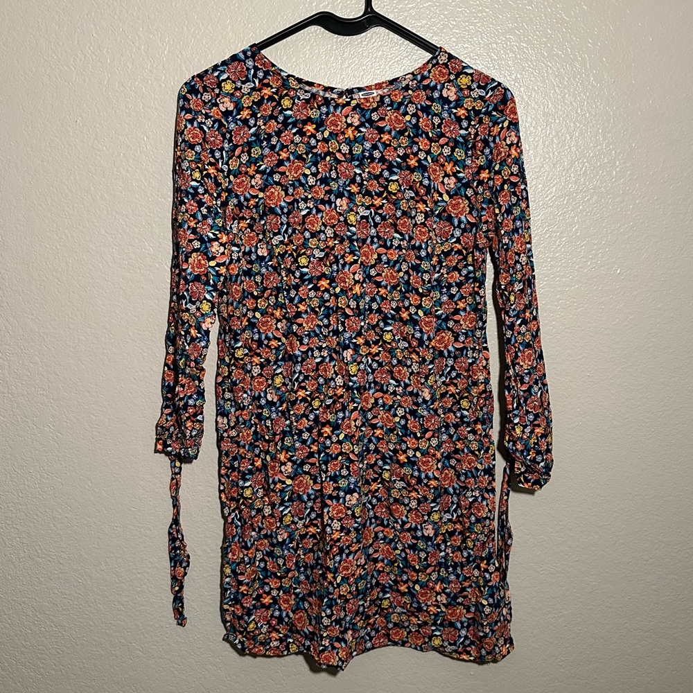 Old Navy Ditzy Fall Floral Mini Dress